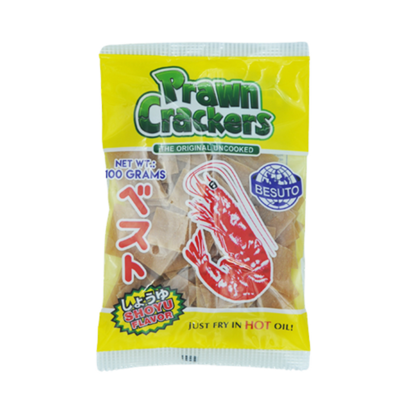 Besuto Prawn Cracker Shoyu Flavor 100g