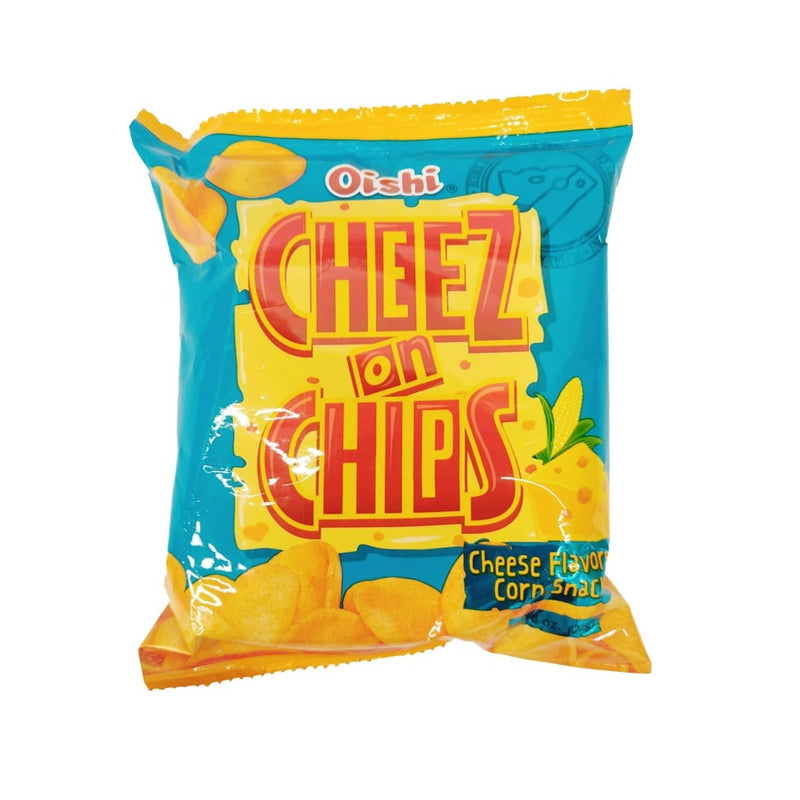 Oishi Cheez On Chips Corn Snacks 22g