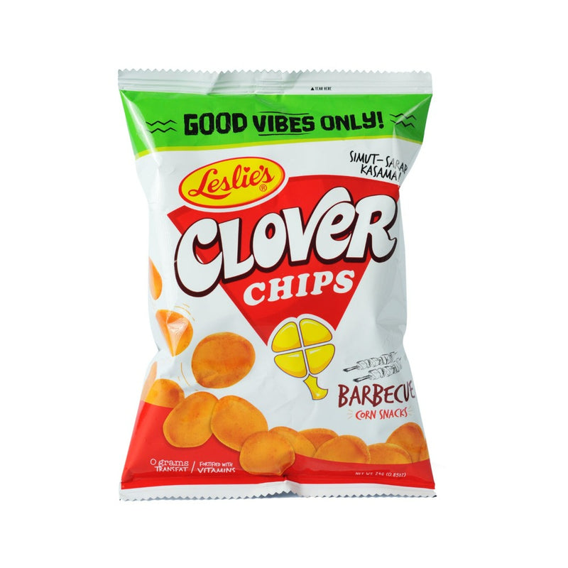 Clover Chips Corn Snacks Barbecue 22g