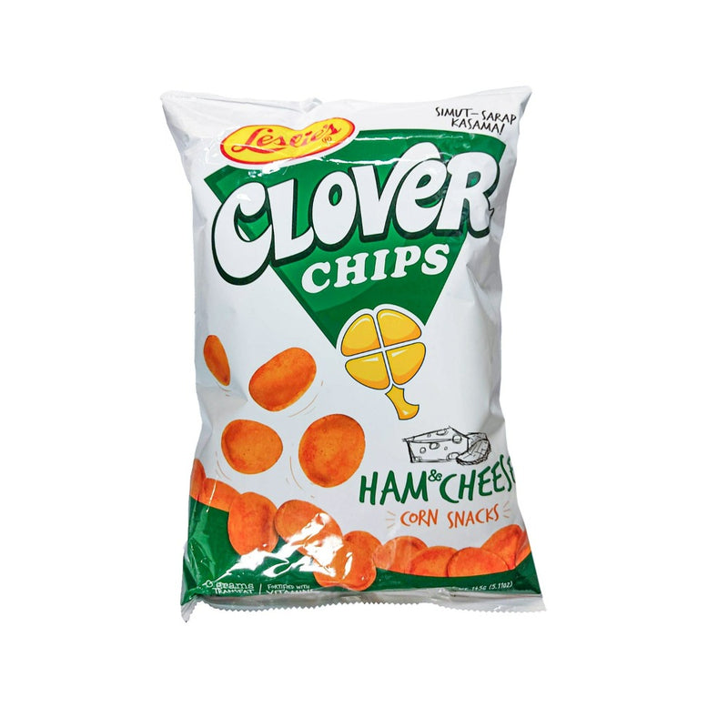 Clover Chips Corn Snacks Ham And Cheese 145g