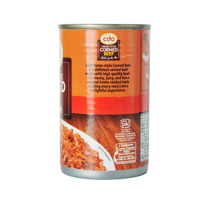 CDO Home Style Corned Beef Chili Garlic 150g