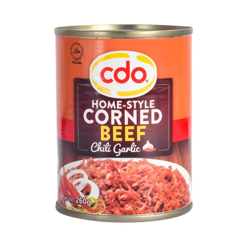 CDO Home Style Corned Beef Chili Garlic 260g