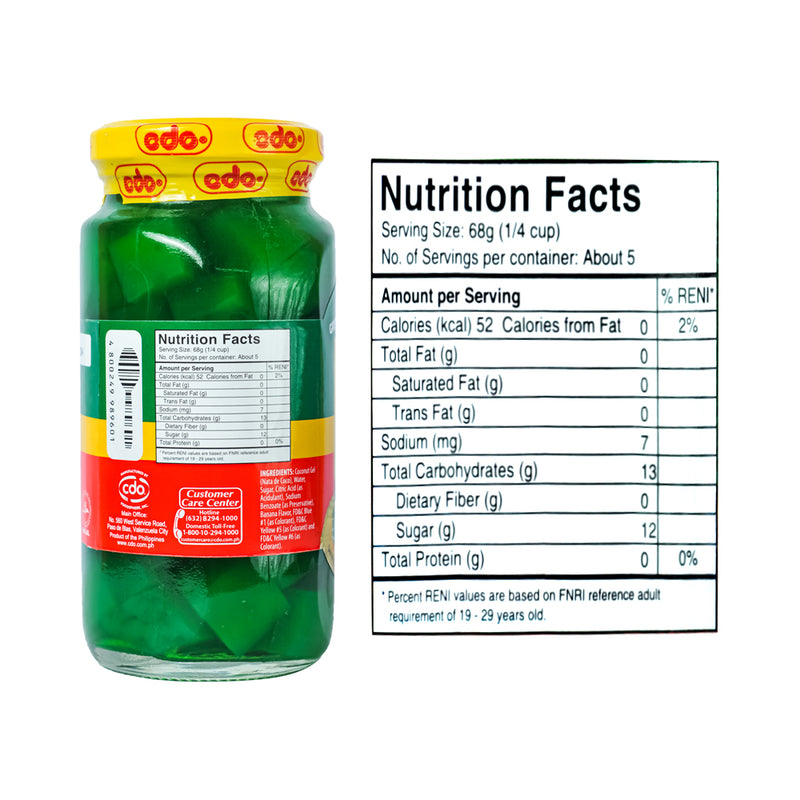 CDO Nata De Coco Green 12oz