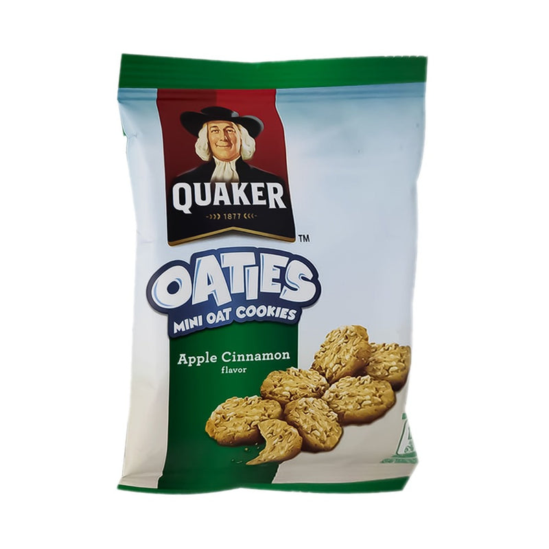 Quaker Oaties Mini Oat Cookies Apple Cinnamon 28g