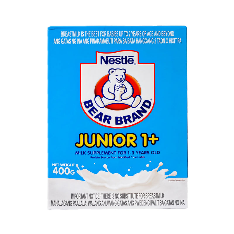Bear Brand Junior Milk Supplement 1-3yrs Old 400g