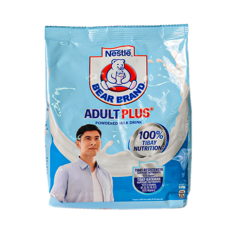 Bear Brand Adult Plus Powdered Milk 600g