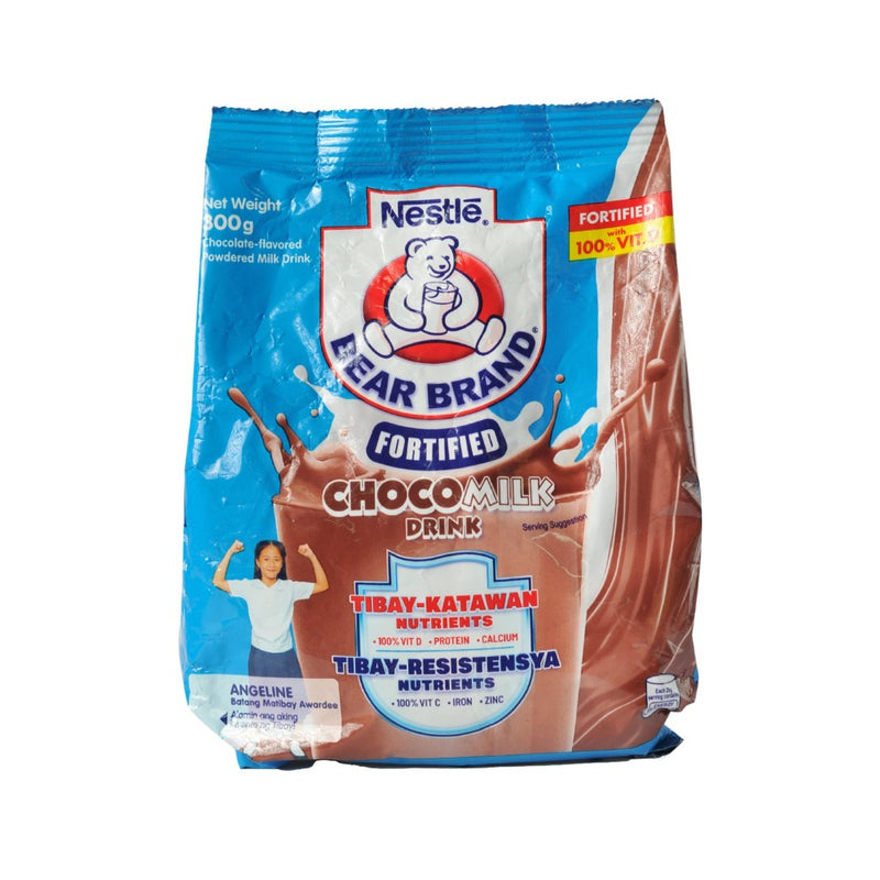 Bear Brand Fortified Chocolate Flavored Powdered Milk 300g