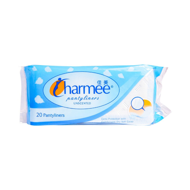 Charmee Pantyliners Unscented 20's