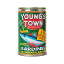 Young's Town Sardines In Tomato Sauce EOC 155g