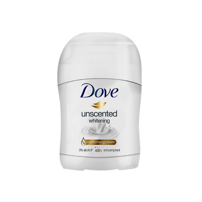 Dove Stick Whitening Unscented 20g