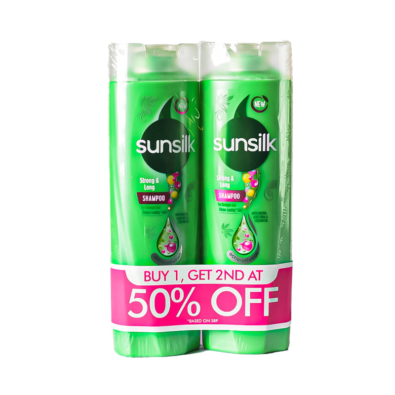 Sunsilk Strong And Long Shampoo 180ml x 2's