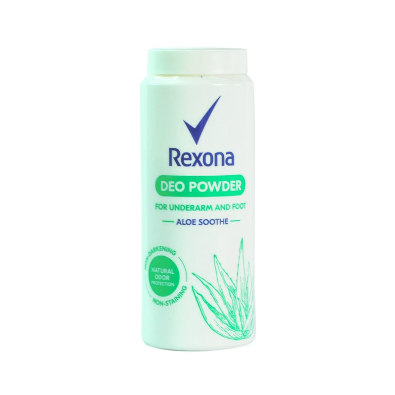 Rexona Underarm And Foot Deo Powder Aloe Soothe 80g