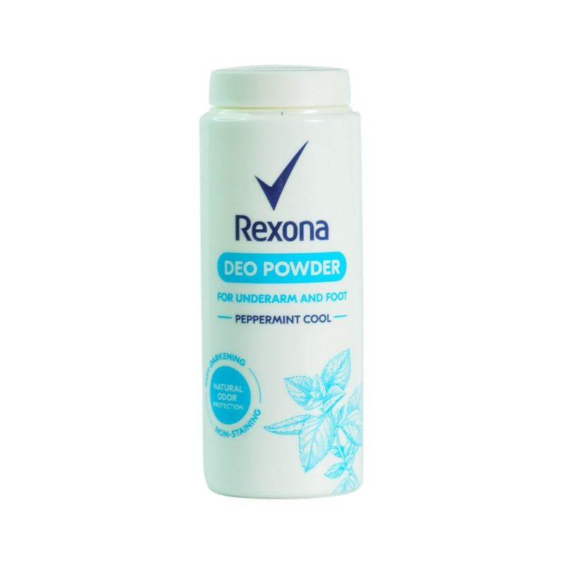 Rexona Underarm And Foot Deo Powder Peppermint Cool 80g