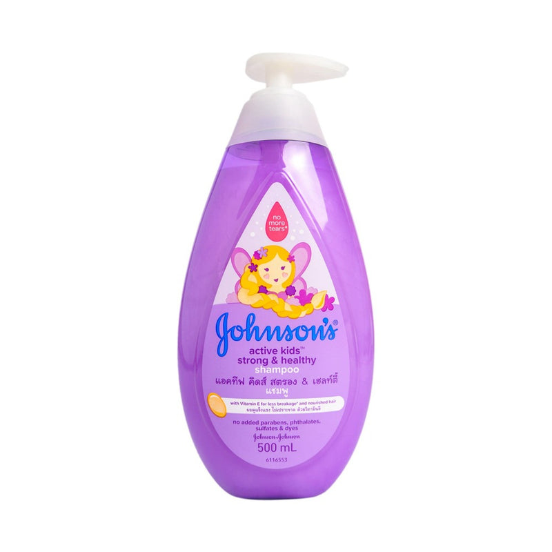 Johnson's Active Kids Shampoo Strong And Healthy 500ml
