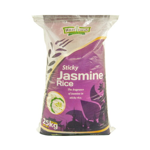 Willy Farms Sticky Jasmine Rice 25kg