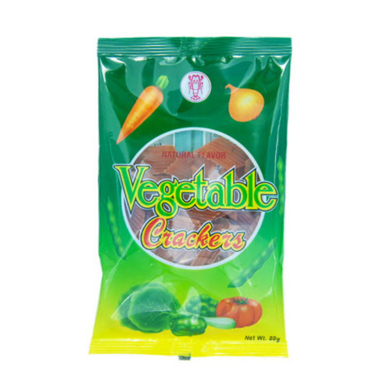 Fry And Pop Crackers Vegetable 80g
