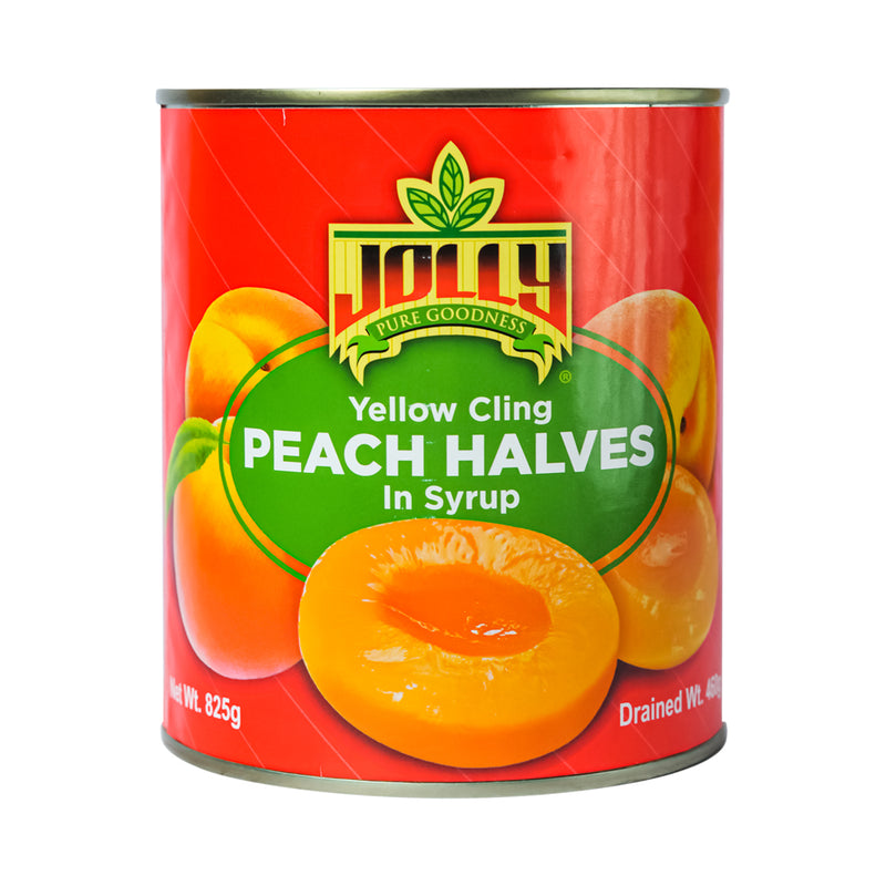 Jolly Peach Halves In Syrup 825g