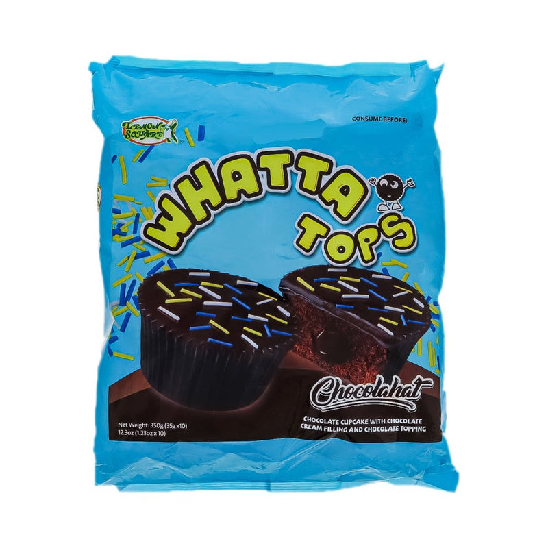Lemon Square Whatta Tops Cake Chocolahat 35g x 10's