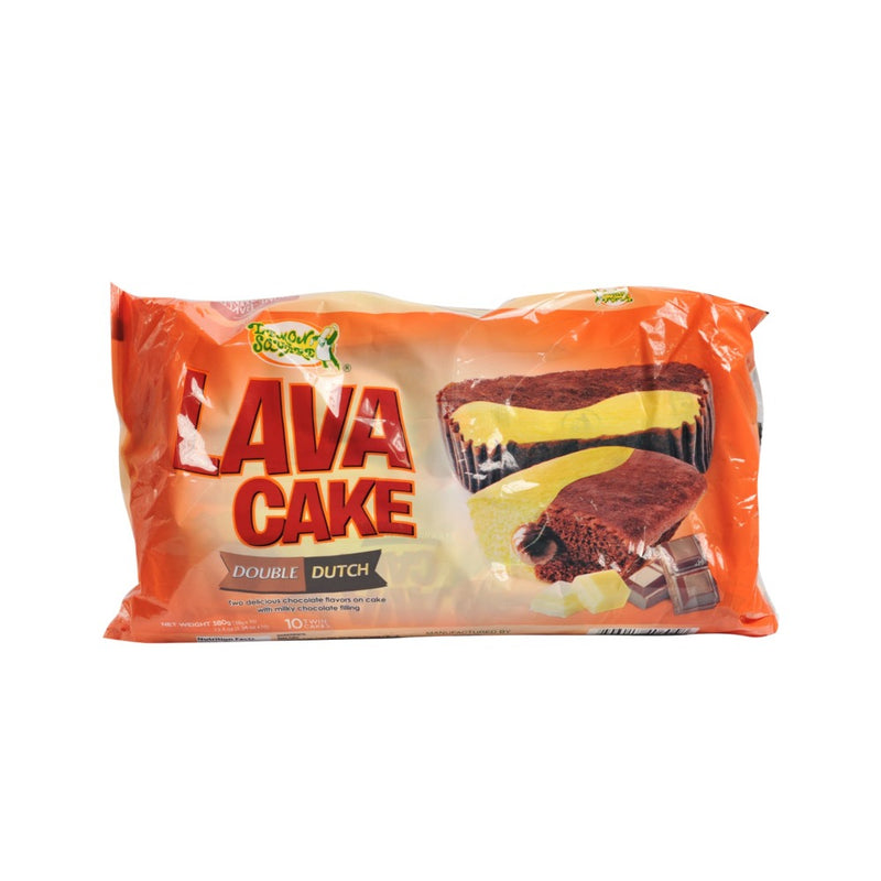 Lemon Square Lava Twin Cake Double Dutch 38g x 10's