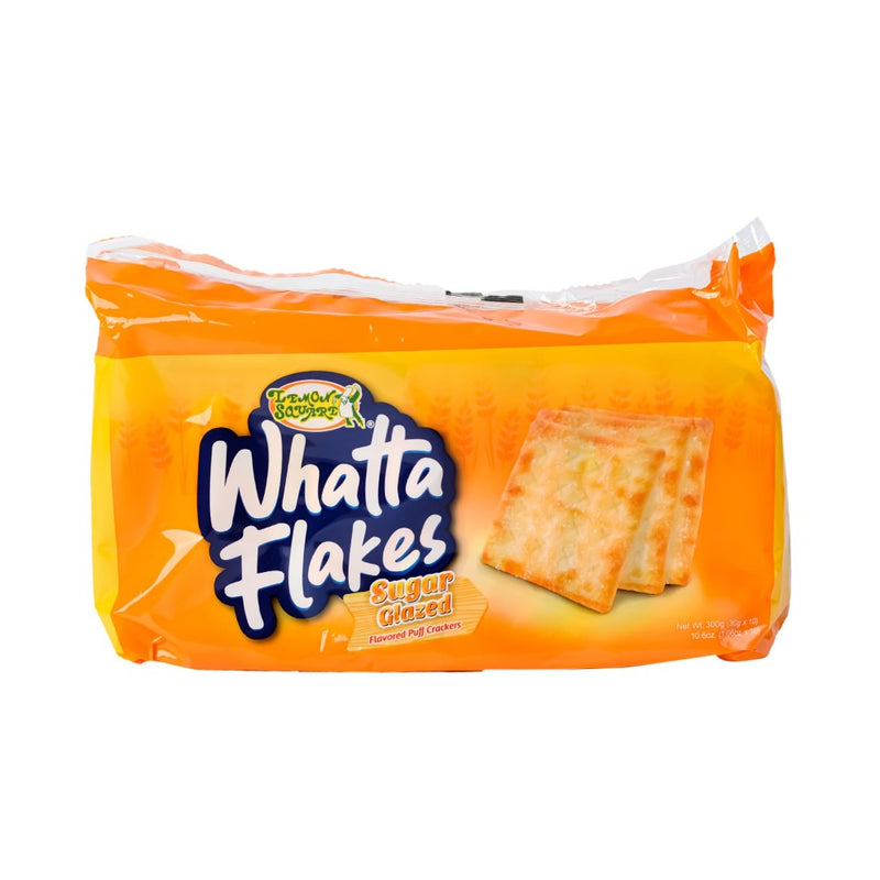 Lemon Square Whatta Flakes Sugar Glazed 30g x 10's