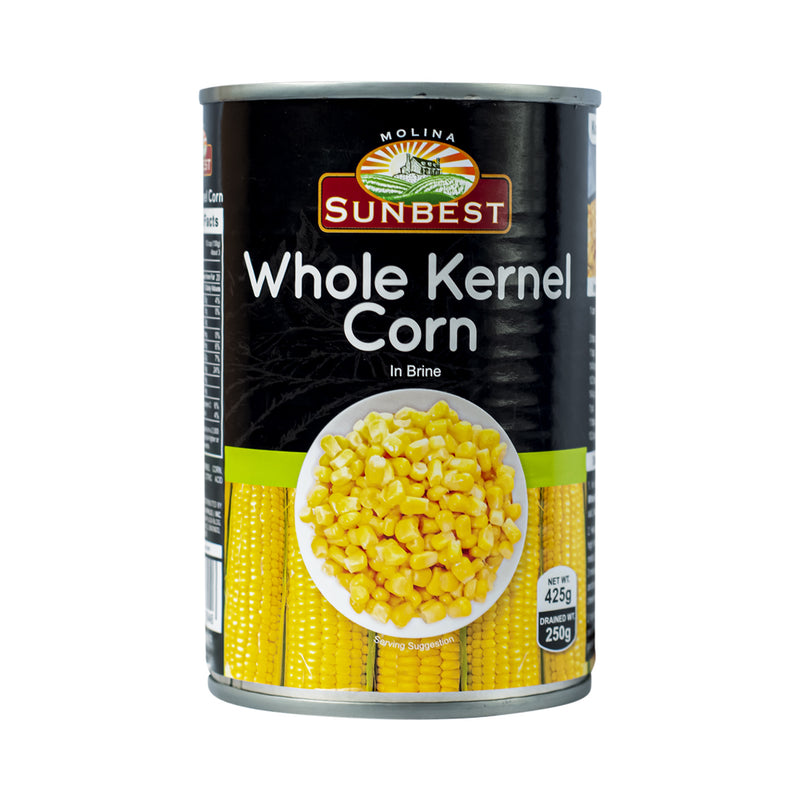 Sunbest Whole Kernel Sweet Corn 425g