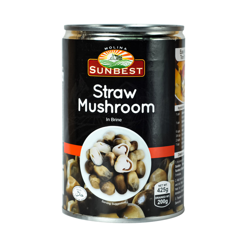 Sunbest Straw Mushroom 425g