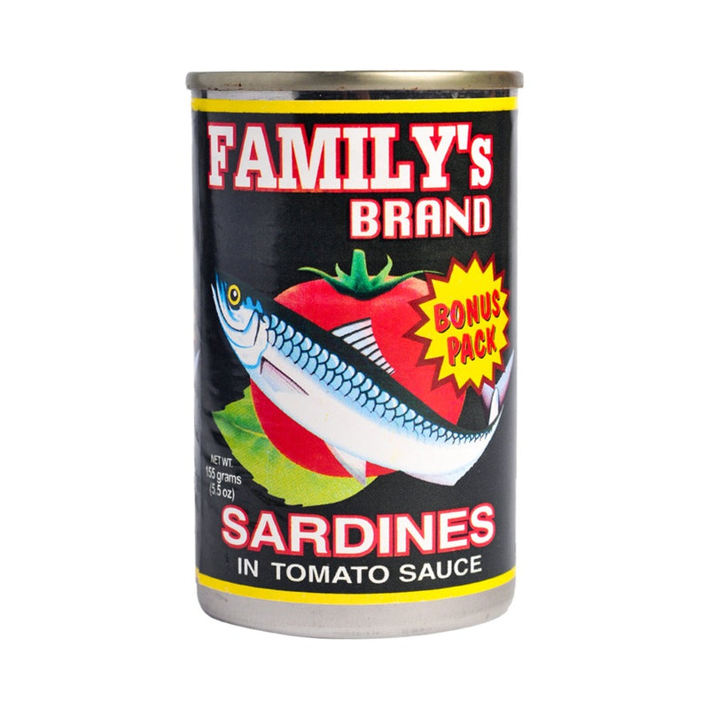 Family's Sardines In Tomato Sauce Bonus Pack EOC 155g
