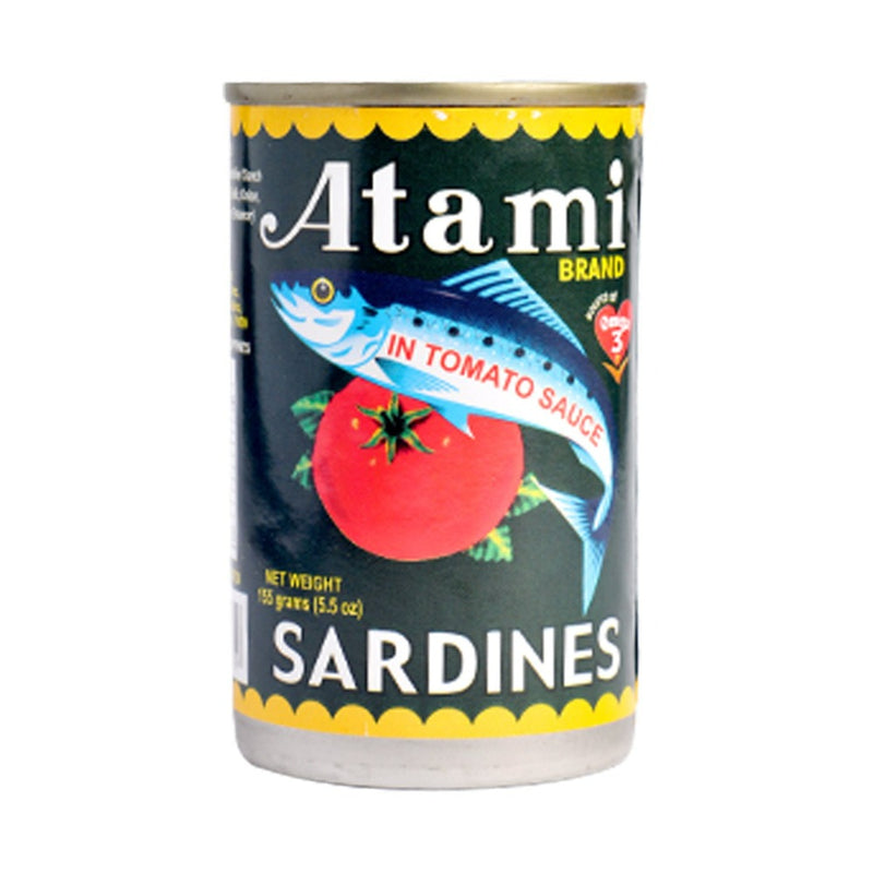 Atami Sardines In Tomato Sauce EOC 155g