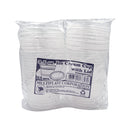 Multiplast Ice Cream Cup Transparent With Lids 3.5oz 25's