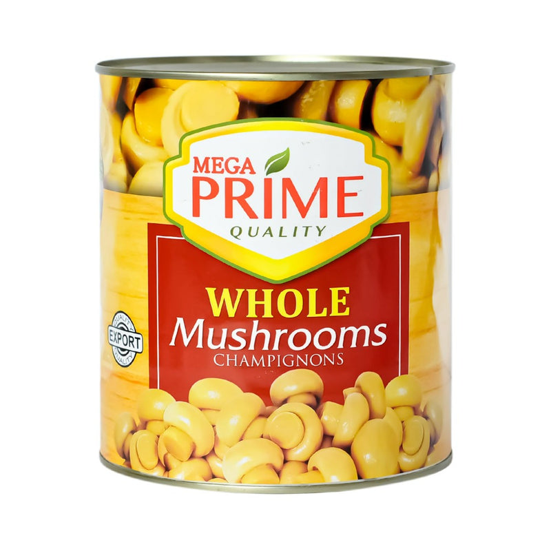 Mega Prime Whole Mushrooms 2840g
