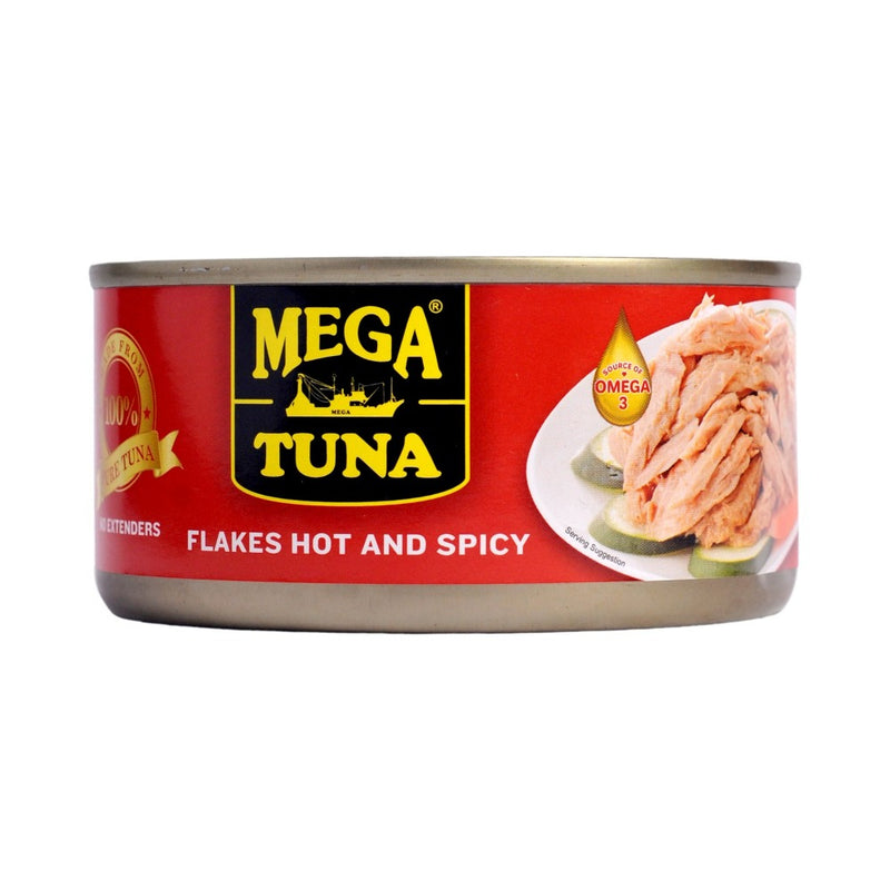 Mega Tuna Flakes Hot And Spicy EOC 180g