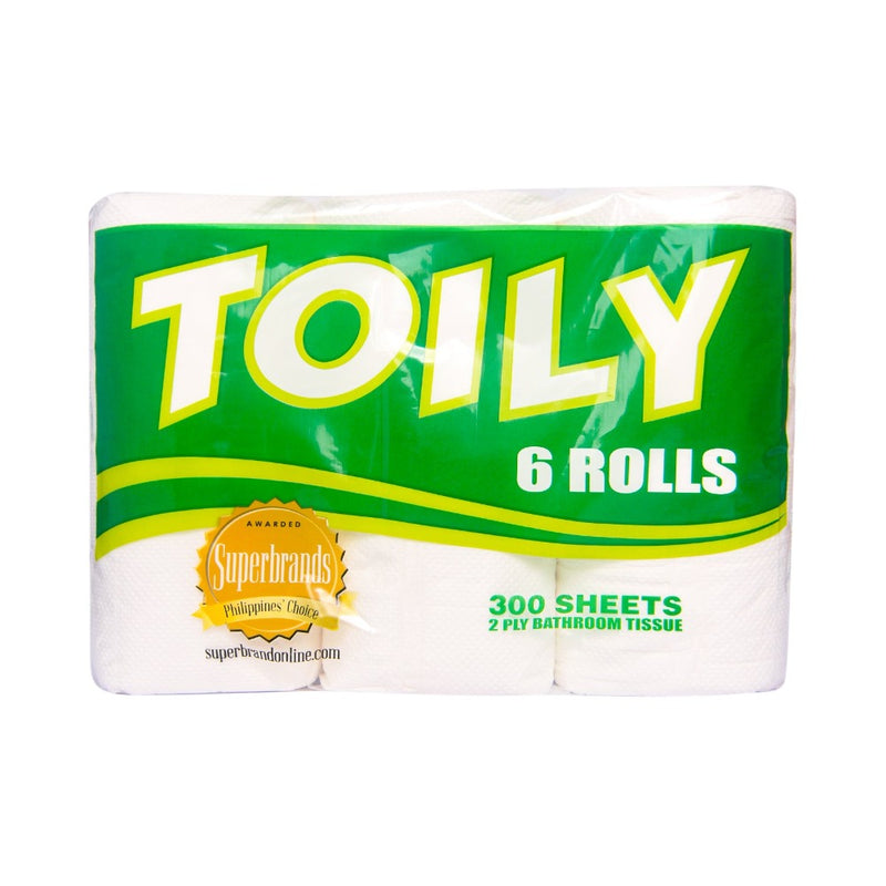 Toily Bathroom Tissue 2Ply 6's