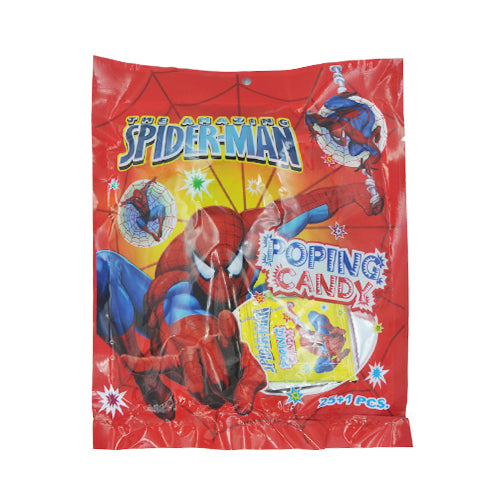 Master Spider Man Popping Candy 25 + 1's