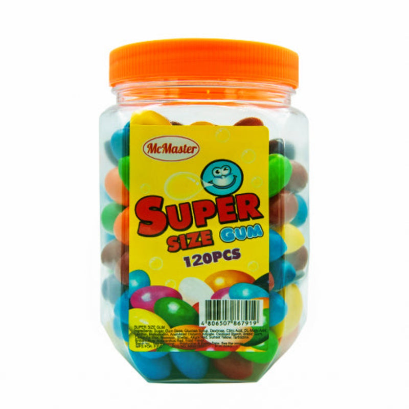 Mcmaster Supersize Gum Jar 120's