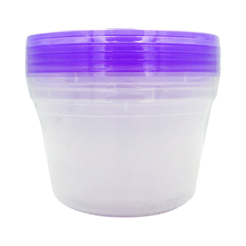 Ready-Wrap B18 Colored Lid With Clear Bowl 5's