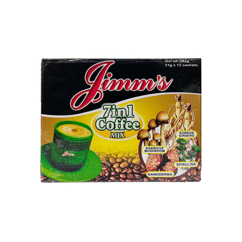 Jimm's 7 in 1 Coffee Mix 21g x 12 Sachets