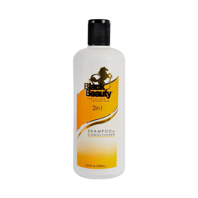 Black Beauty 2 in 1 Shampoo With Conditioner 500ml