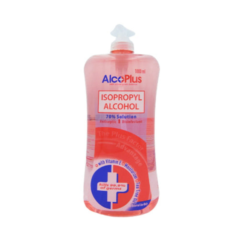 Alcoplus 70% Isopropyl Alcohol Pump 1000ml