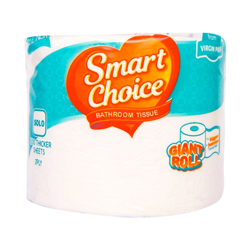 Smart Choice Bathroom Tissue 2ply 400pulls 800's 1 Roll