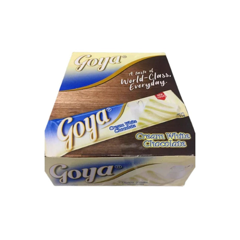 Goya Bar Cream White Chocolate 30g x 24's