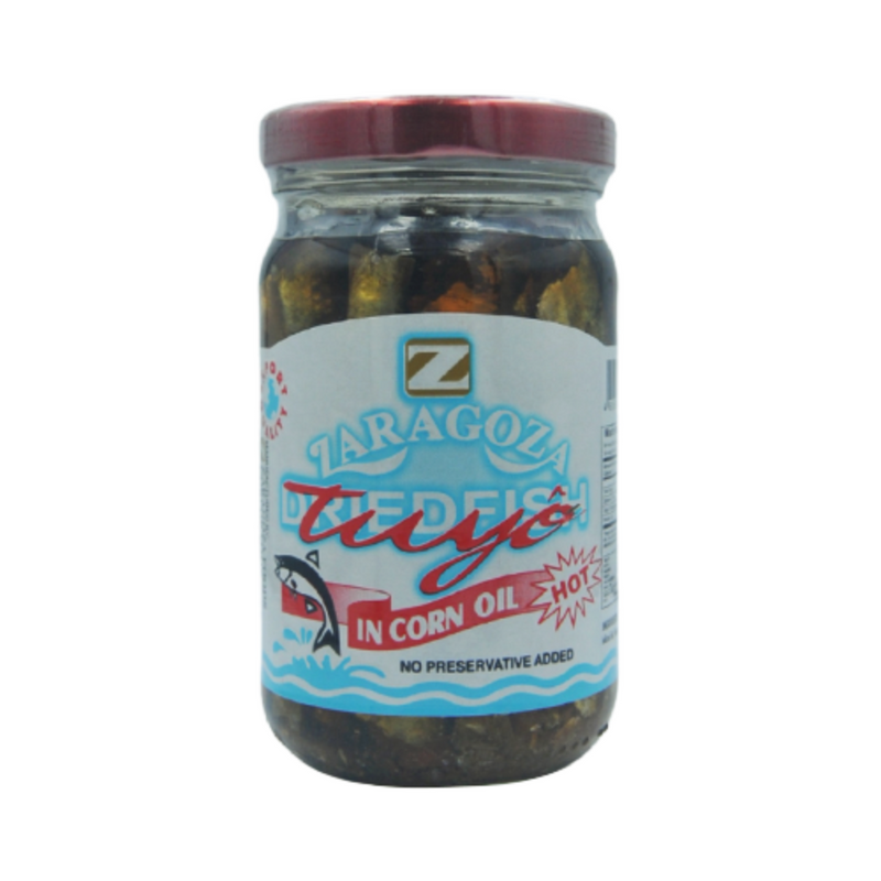 Zaragoza Tuyo (Dried Fish) In Corn Oil Hot 220g