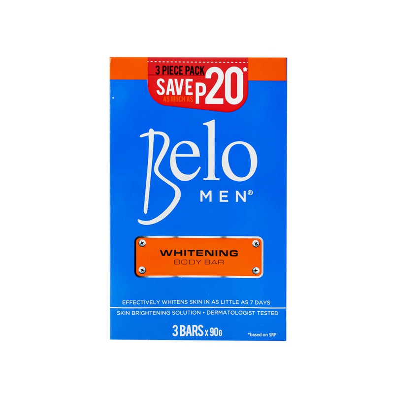 Belo Men Whitening Body Bar 90g x 3's