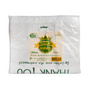 Bioking Plastic Bag Large Opaque White 100's