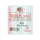 Donewell Quick Seal Resealable 5 x 7 1/2in 100's