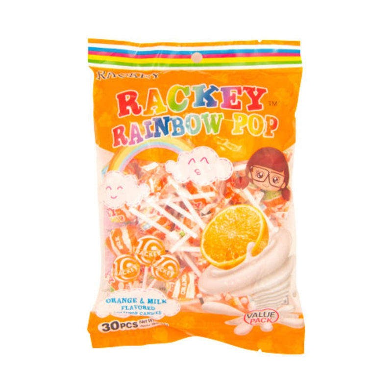 Rackey Rainbow Pop Orange Milk 30's