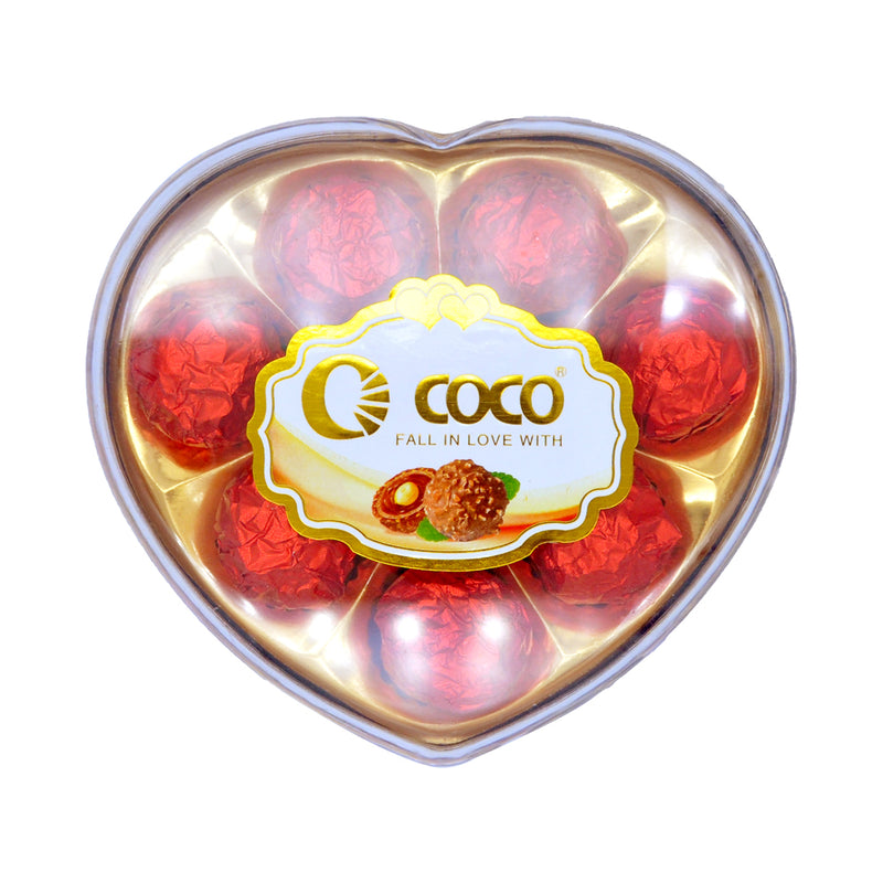 Coco Chocolate Heart Shaped 100g
