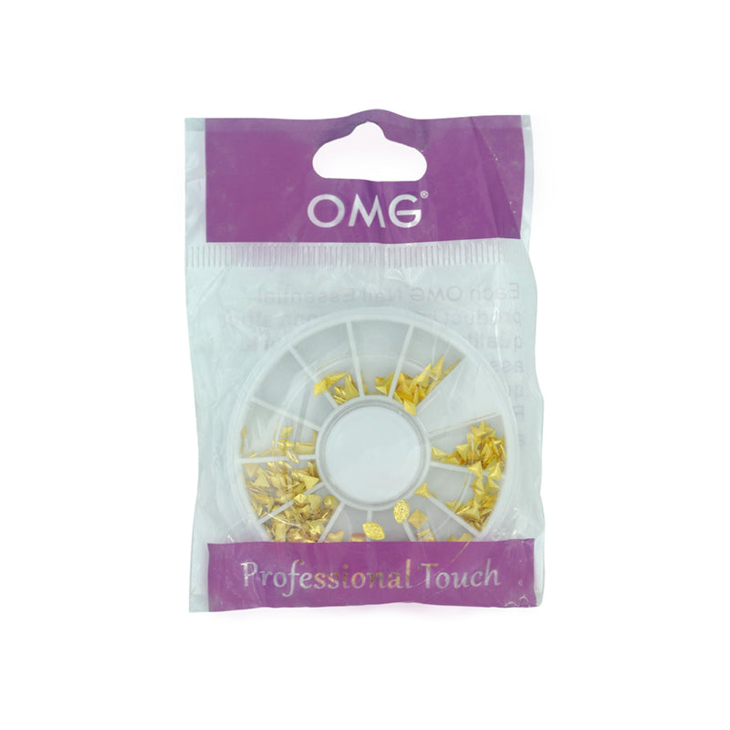 OMG Nail Luxury Decor Flakes Gold