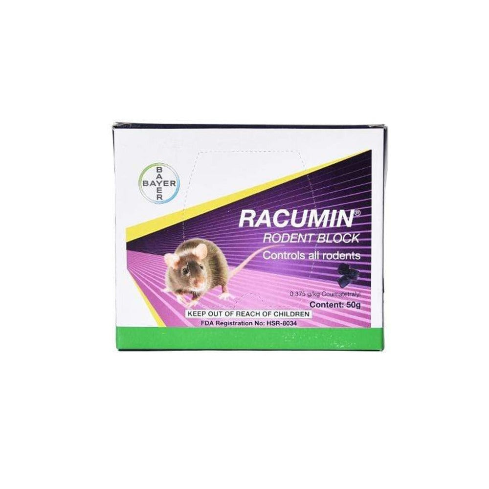 Raumin Wax Block Racumin Rodent Block 50g