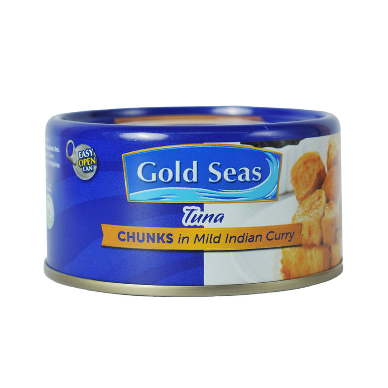 Gold Seas Tuna Chunks In Mild Indian Curry 185g