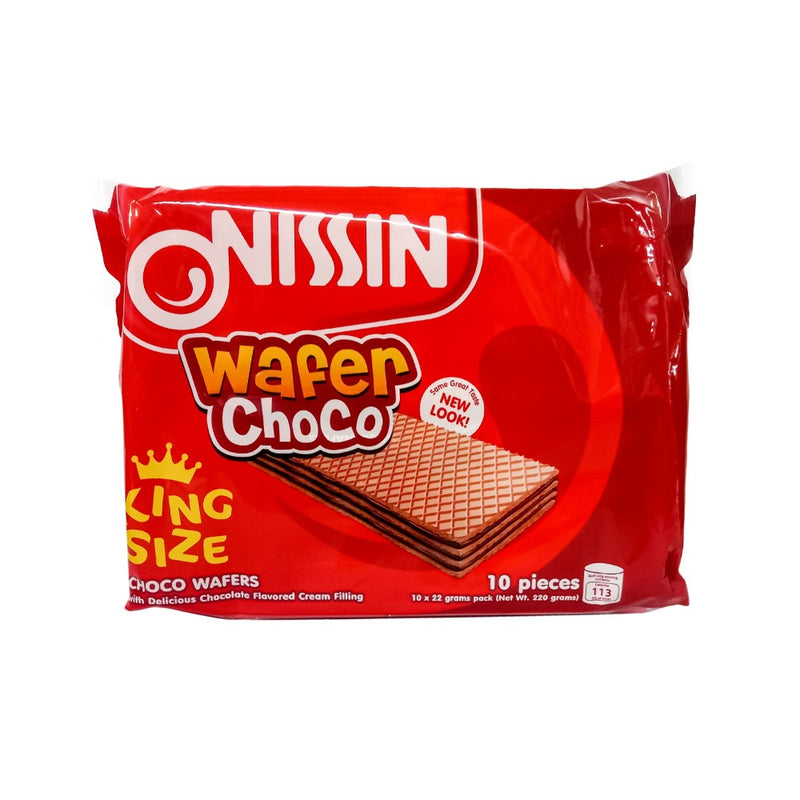 Nissin Wafer Chocolate King Size 22g x 10's